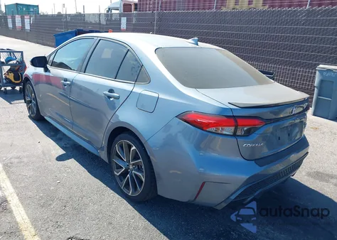 2020 Toyota Corolla Xse z USA, uszkodzony, nr VIN 5YFT4RCE8LP031116